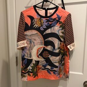 Scotch & Soda Pink and Black Top